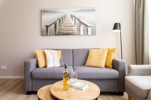 Foto van Zonverlichte Baltische Retreat voor 4 - Vakantiehuis in Travemünde - LivingRoom