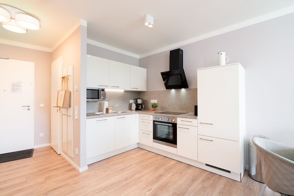 Foto van Zonverlichte Baltische Retreat voor 4 - Vakantiehuis in Travemünde - Kitchen