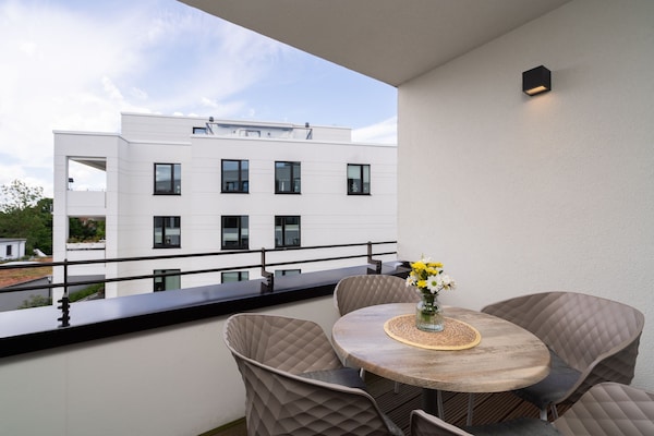Foto van Zonverlichte Baltische Retreat voor 4 - Vakantiehuis in Travemünde - TerraceBalcony