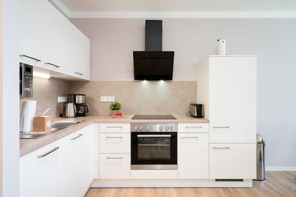 Foto van Zonverlichte Baltische Retreat voor 4 - Vakantiehuis in Travemünde - Kitchen