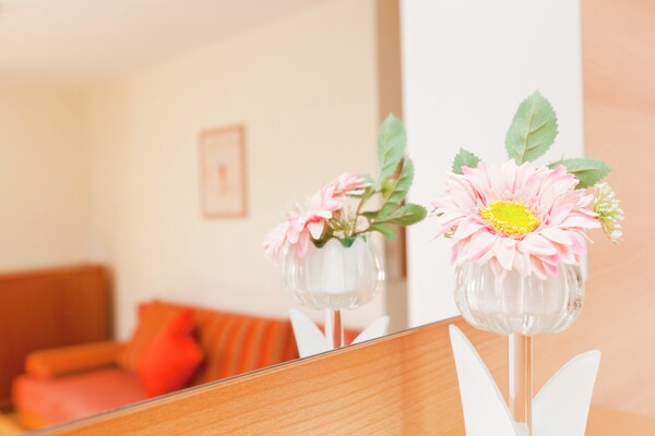 Foto van Landelijk appartement in Duitsland met een sauna - Vakantiehuis in Bolsdorf - LivingRoom
