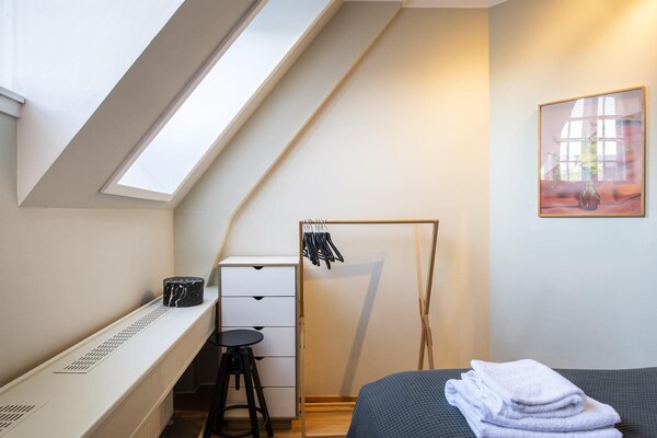 Foto van Huis in Nyhavn Courtyard - Vakantiehuis in København - BedRoom