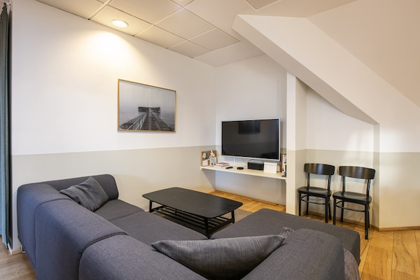 Foto van Huis in Nyhavn Courtyard - Vakantiehuis in København - LivingRoom