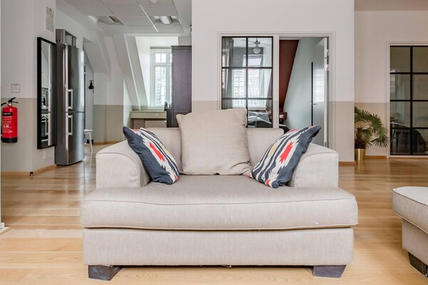 Foto van Familie-uitje in de buurt van Kongens Nytorv - Vakantiehuis in København - LivingRoom