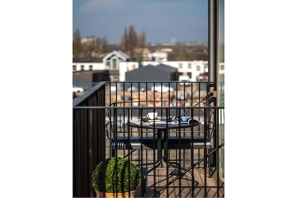 Foto van Appartement aan de kust in Amager met balkon - Vakantiehuis in København - TerraceBalcony