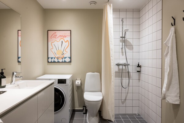 Foto van Appartement in Amager met tuin - Vakantiehuis in København - BathRoom