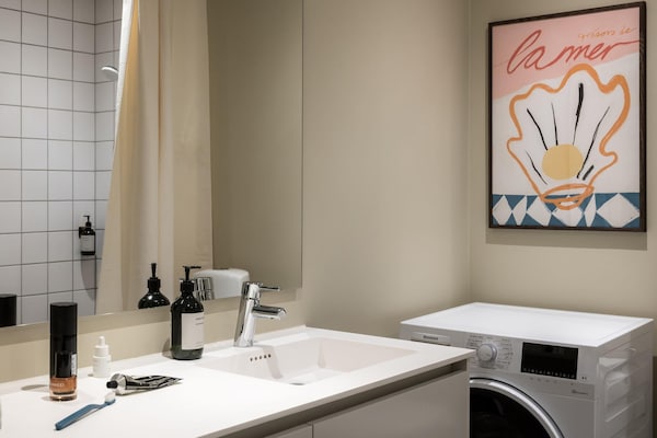 Foto van Appartement in Amager met tuin - Vakantiehuis in København - BathRoom