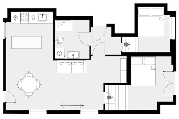 Foto van Appartement in Amager met tuin - Vakantiehuis in København - Ambiance