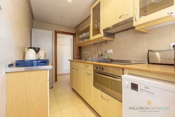 Foto van Appartement in Port de Pollença aan het Strand - Vakantiehuis in Port de Pollença - Kitchen
