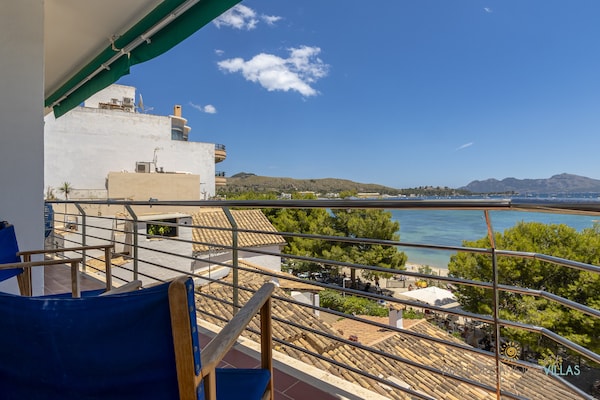 Foto van Appartement in Port de Pollença aan het Strand - Vakantiehuis in Port de Pollença - TerraceBalcony