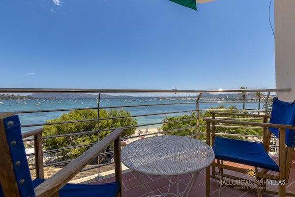 Foto van Appartement in Port de Pollença aan het Strand - Vakantiehuis in Port de Pollença - TerraceBalcony