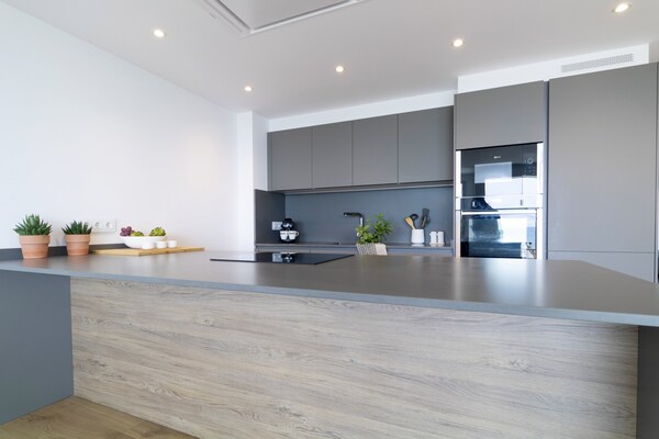 Foto van Appartement aan zee in Calella met strandtoegang - Vakantiehuis in Calella - Kitchen