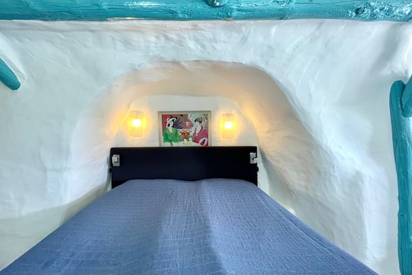 Foto van Grotwoning in Cúllar bij Tabernas Woestijn - Vakantiehuis in Cúllar - BedRoom