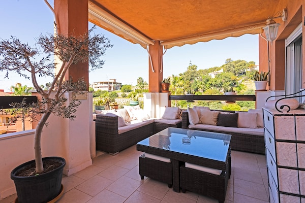 Foto van Moderne vakantie in Marbella - Vakantiehuis in Marbella - terrace