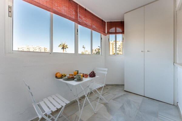 Foto van Faro's Arroyo de la Miel appartement in Malaga - Vakantiehuis in Málaga - TerraceBalcony