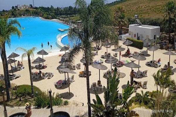 Foto van Verblijf in een appartement bij de Alcazaba-lagune - Resort