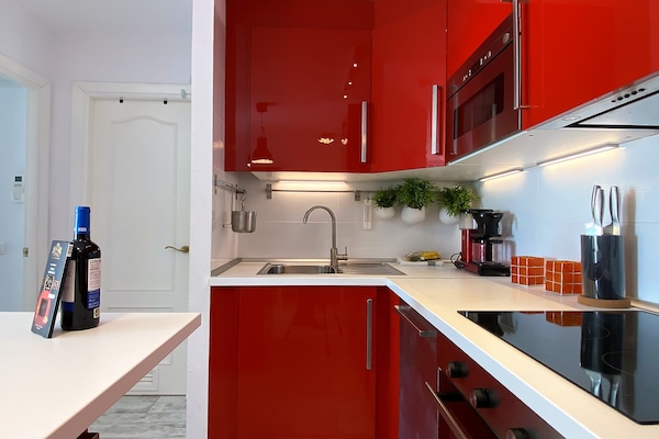 Foto van Appartement aan zee in Nerja bij El Salon - Vakantiehuis in Nerja - Kitchen