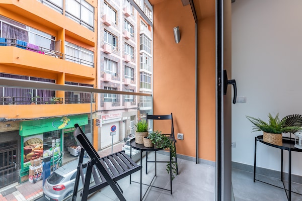 Foto van Huis in Las Palmas bij Las Canteras - Vakantiehuis in Las Palmas de Gran Canaria - TerraceBalcony