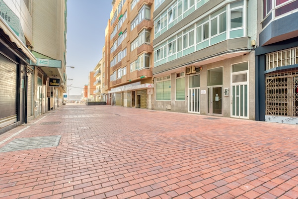 Foto van Studio in Las Palmas bij Playa de Las Canteras - Vakantiehuis in Las Palmas de Gran Canaria - Outdoor