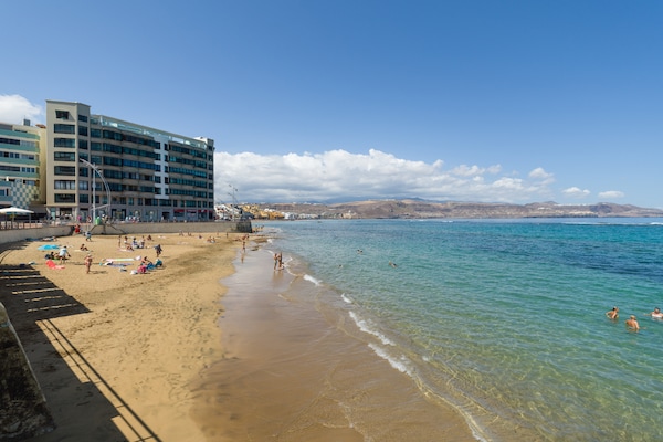 Foto van Studio in Las Palmas bij Playa de Las Canteras - Vakantiehuis in Las Palmas de Gran Canaria - Outdoor