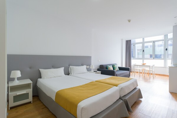 Foto van Studio in Las Palmas bij Playa de Las Canteras - Vakantiehuis in Las Palmas de Gran Canaria - BedRoom