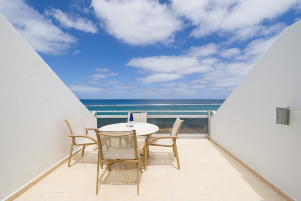 Foto van Huis bij Playa de Las Canteras met Zeezicht - Vakantiehuis in Las Palmas de Gran Canaria - terrace
