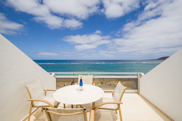 Foto van Huis bij Playa de Las Canteras met Zeezicht - Vakantiehuis in Las Palmas de Gran Canaria - terrace