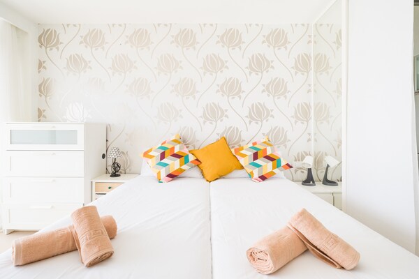 Foto van Strandappartement in Las Palmas met terras - Vakantiehuis in Las Palmas de Gran Canaria - BedRoom