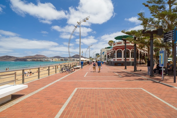 Foto van Strandappartement in Las Palmas met terras - Vakantiehuis in Las Palmas de Gran Canaria - Outdoor