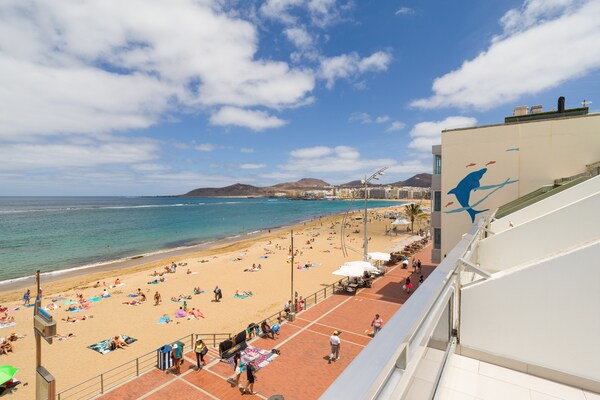 Foto van Strandappartement in Las Palmas met terras - Vakantiehuis in Las Palmas de Gran Canaria - Outdoor
