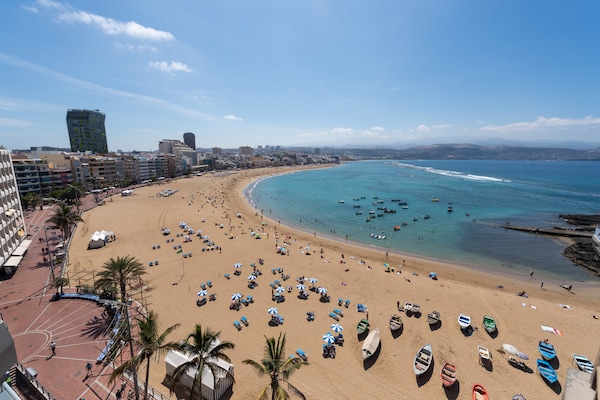 Foto van Appartement aan Playa Canteras - Vakantiehuis in Las Palmas de Gran Canaria - Outdoor
