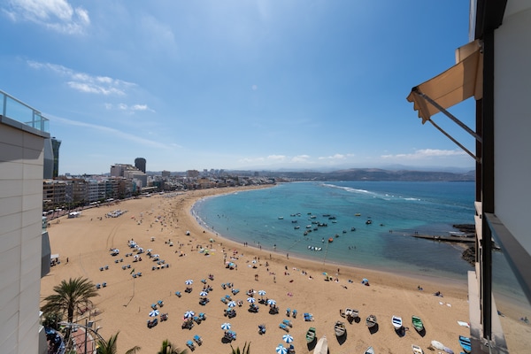 Foto van Appartement aan Playa Canteras - Vakantiehuis in Las Palmas de Gran Canaria - Outdoor