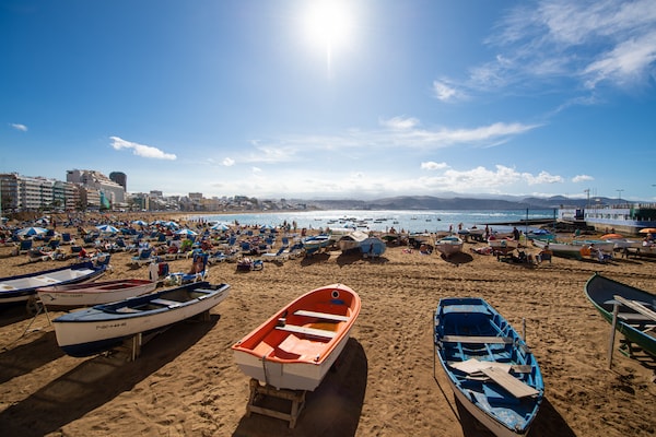 Foto van Appartement aan Playa Canteras - Vakantiehuis in Las Palmas de Gran Canaria - Outdoor