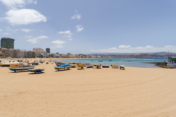 Foto van Appartement aan Playa Canteras - Vakantiehuis in Las Palmas de Gran Canaria - Outdoor