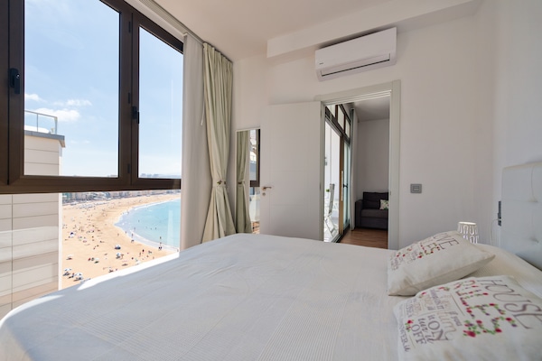 Foto van Appartement aan Playa Canteras - Vakantiehuis in Las Palmas de Gran Canaria - BedRoom