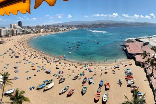 Foto van Huis in Las Palmas bij Las Canteras - Vakantiehuis in Las Palmas de Gran Canaria - Outdoor