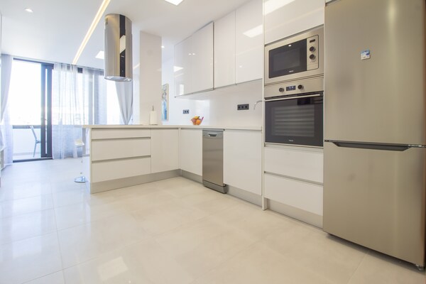 Foto van Studio in Las Palmas bij Las Canteras - Vakantiehuis in Las Palmas de Gran Canaria - Kitchen