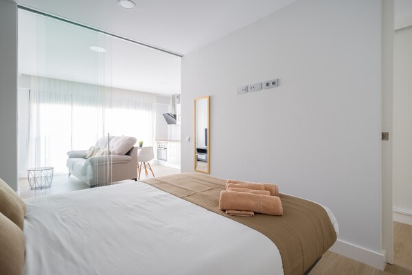 Foto van Appartement Las Palmas bij Playa de Las Canteras - Vakantiehuis in Las Palmas de Gran Canaria - BedRoom