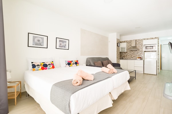 Foto van Appartement bij Playa de Las Canteras - Vakantiehuis in Las Palmas de Gran Canaria - BedRoom