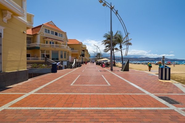Foto van Appartement bij Playa de Las Canteras - Vakantiehuis in Las Palmas de Gran Canaria - Outdoor