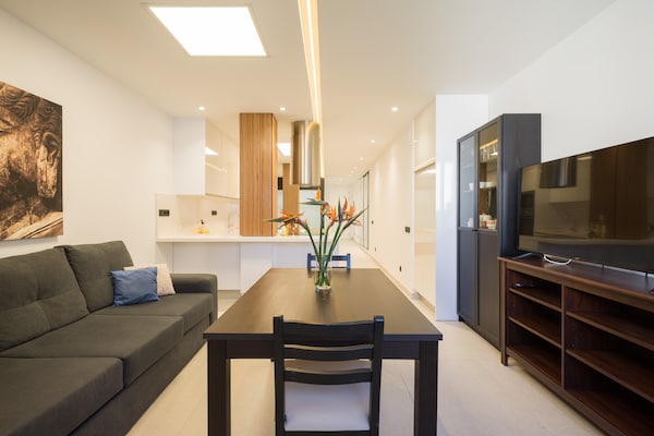 Foto van Loft in Las Palmas bij Las Canteras Strand - Vakantiehuis in Las Palmas de Gran Canaria - LivingRoom