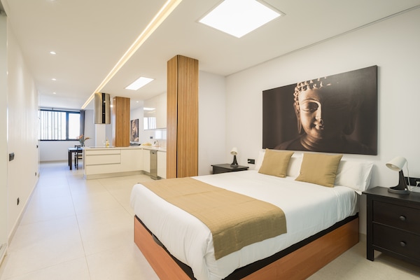 Foto van Loft in Las Palmas bij Las Canteras Strand - Vakantiehuis in Las Palmas de Gran Canaria - BedRoom