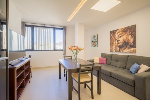 Foto van Loft in Las Palmas bij Las Canteras Strand - Vakantiehuis in Las Palmas de Gran Canaria - LivingRoom