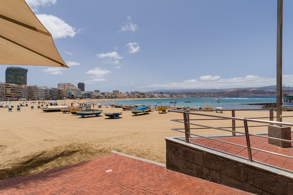 Foto van Appartement bij Playa de Las Canteras - Vakantiehuis in Las Palmas de Gran Canaria - Outdoor