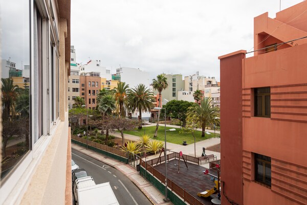 Foto van Huis bij Playa de Las Canteras met Tuin - Vakantiehuis in Las Palmas de Gran Canaria - Outdoor