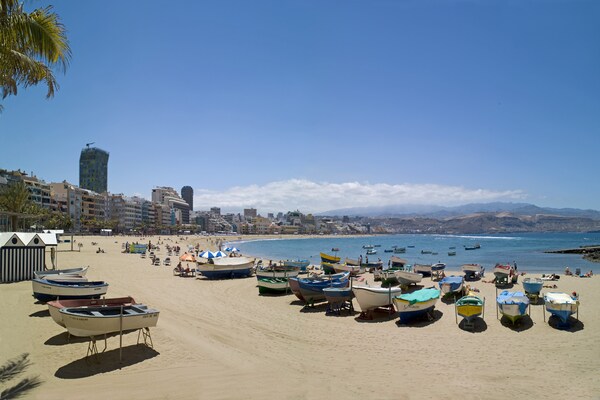 Foto van Huis bij Playa de Las Canteras met Tuin - Vakantiehuis in Las Palmas de Gran Canaria - Outdoor