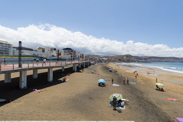 Foto van Strandhuis in Las Palmas bij Playa Canteras - Vakantiehuis in Las Palmas de Gran Canaria - Outdoor