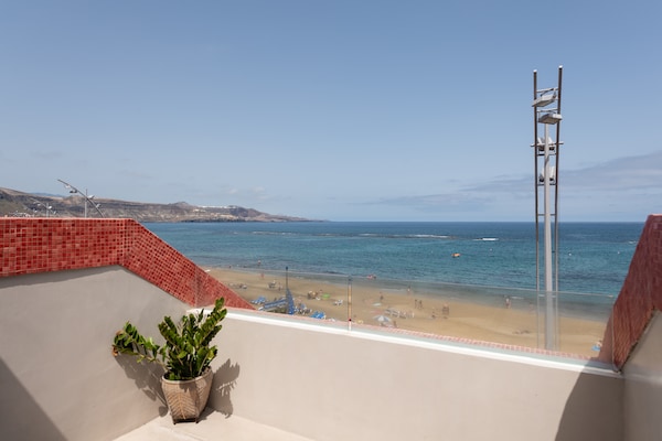 Foto van Appartement aan Las Canteras Strand - Vakantiehuis in Las Palmas de Gran Canaria - terrace