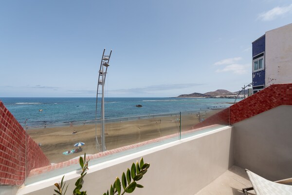 Foto van Appartement aan Las Canteras Strand - Vakantiehuis in Las Palmas de Gran Canaria - terrace