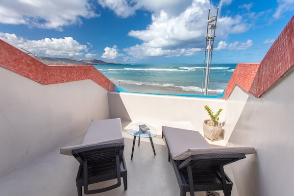 Foto van Appartement aan Las Canteras Strand - Vakantiehuis in Las Palmas de Gran Canaria - terrace